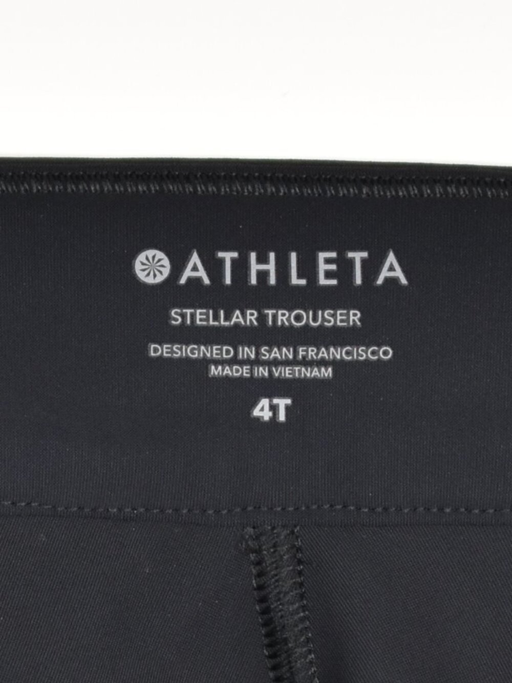 Athleta Stellar Trouser Tall Black - 4T - Picture 8 of 8